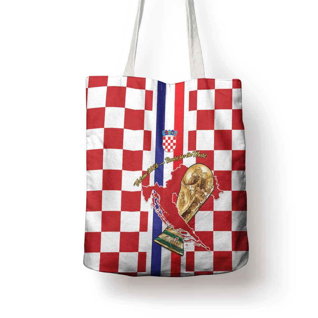 Croatia Football Tote Bag Vatreni 2026 Ready For The World - Wonder Print Shop