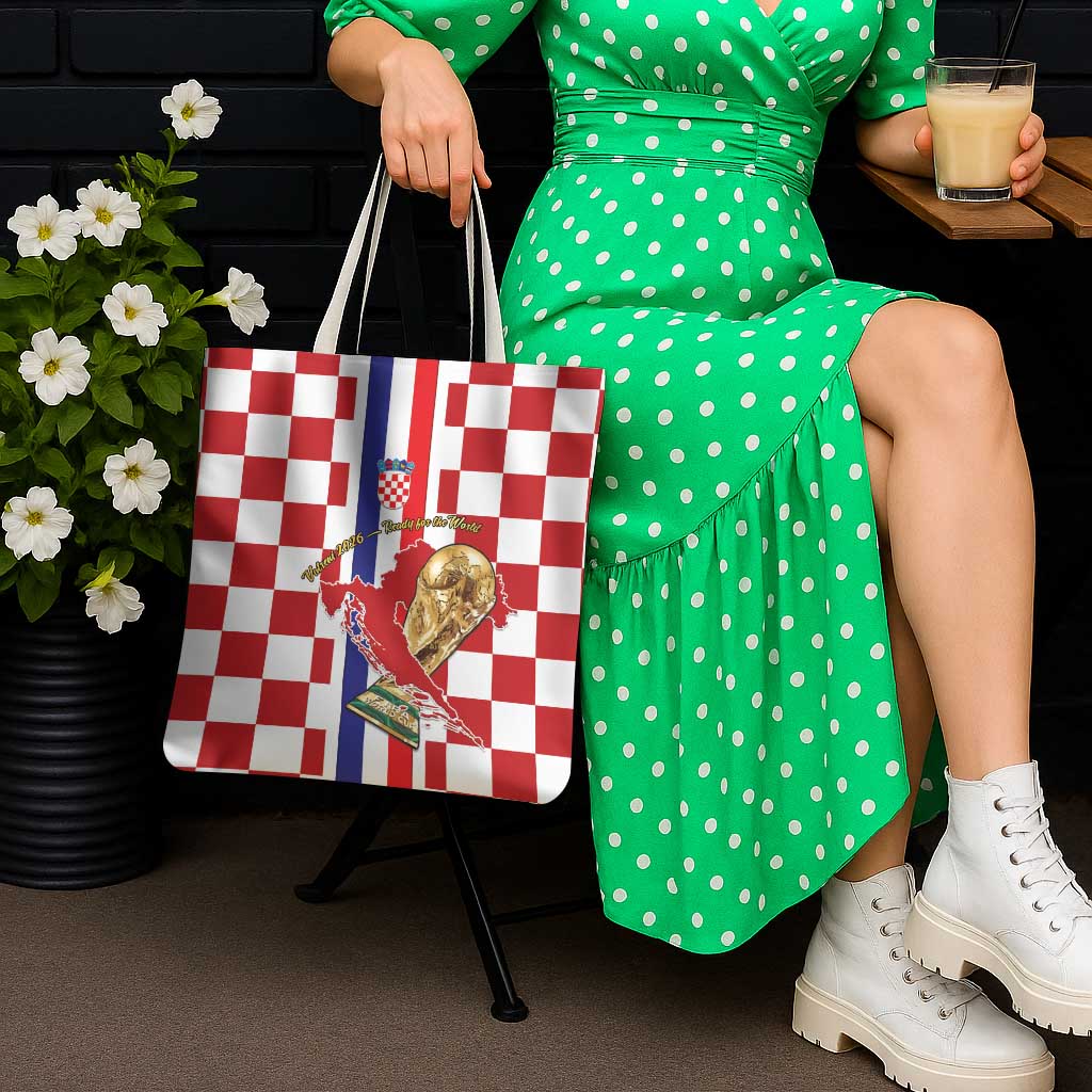 Croatia Football Tote Bag Vatreni 2026 Ready For The World - Wonder Print Shop