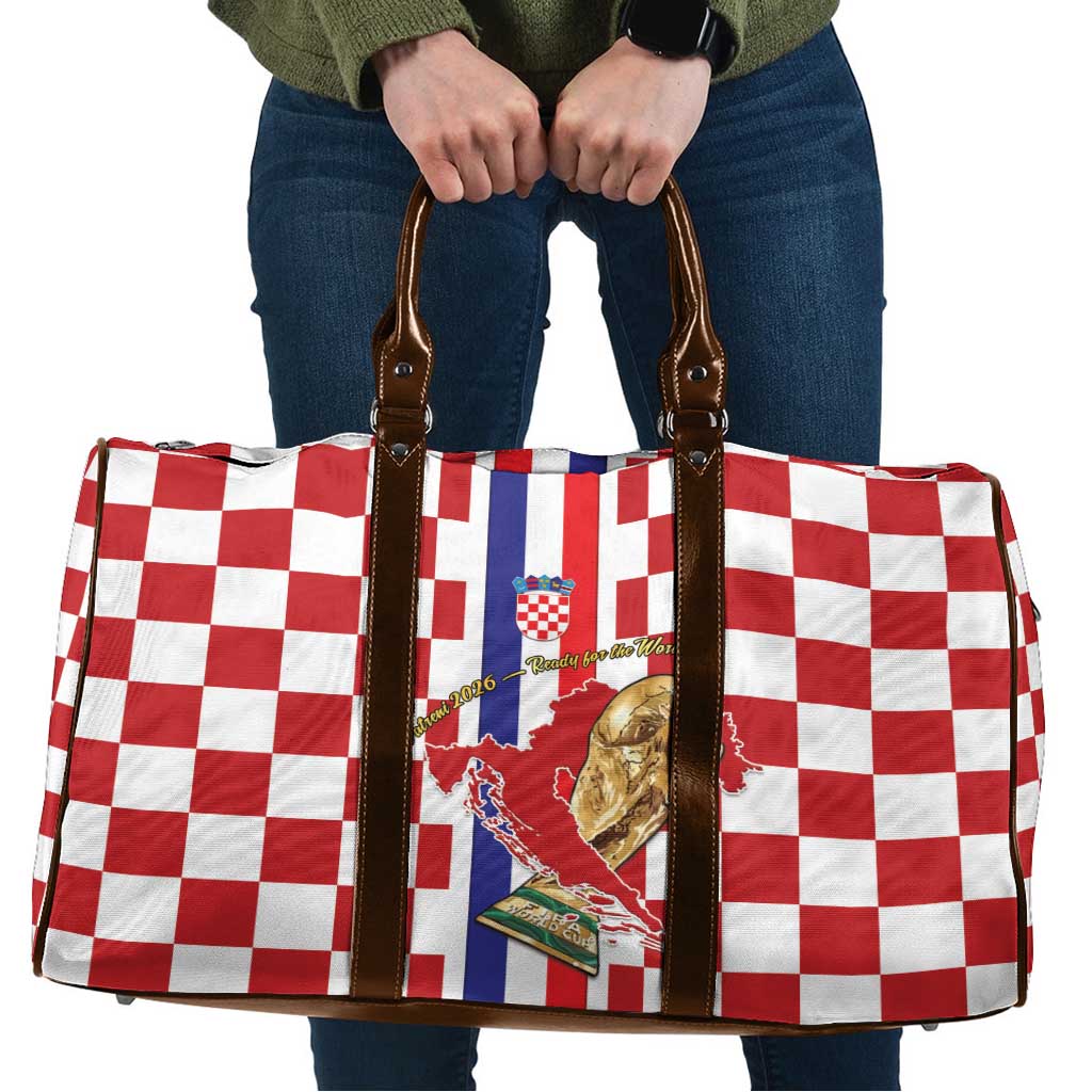 Croatia Football Travel Bag Vatreni 2026 Ready For The World - Wonder Print Shop