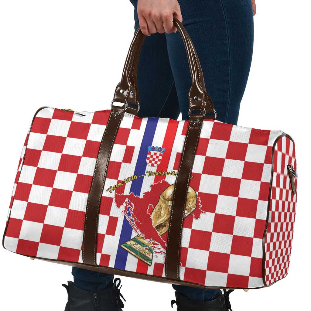 Croatia Football Travel Bag Vatreni 2026 Ready For The World - Wonder Print Shop