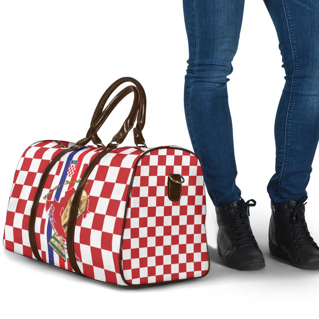 Croatia Football Travel Bag Vatreni 2026 Ready For The World - Wonder Print Shop