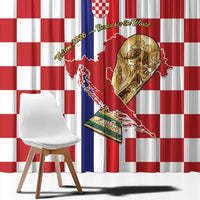 Croatia Football Window Curtain Vatreni 2026 Ready For The World - Wonder Print Shop