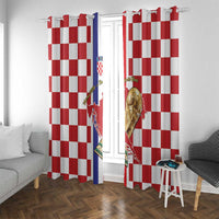 Croatia Football Window Curtain Vatreni 2026 Ready For The World - Wonder Print Shop