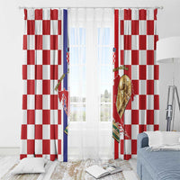 Croatia Football Window Curtain Vatreni 2026 Ready For The World - Wonder Print Shop