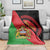 Personalised Malawi Blanket Coat Of Arms - Flag Style
