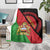 Personalised Malawi Blanket Coat Of Arms - Flag Style