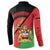 Personalised Malawi Button Sweatshirt Coat Of Arms - Flag Style - Wonder Print Shop