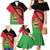 Personalised Malawi Family Matching Mermaid Dress and Hawaiian Shirt Coat Of Arms - Flag Style - Wonder Print Shop