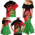 Personalised Malawi Family Matching Mermaid Dress and Hawaiian Shirt Coat Of Arms - Flag Style - Wonder Print Shop