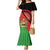 Personalised Malawi Family Matching Mermaid Dress and Hawaiian Shirt Coat Of Arms - Flag Style - Wonder Print Shop