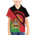 Personalised Malawi Family Matching Mermaid Dress and Hawaiian Shirt Coat Of Arms - Flag Style - Wonder Print Shop