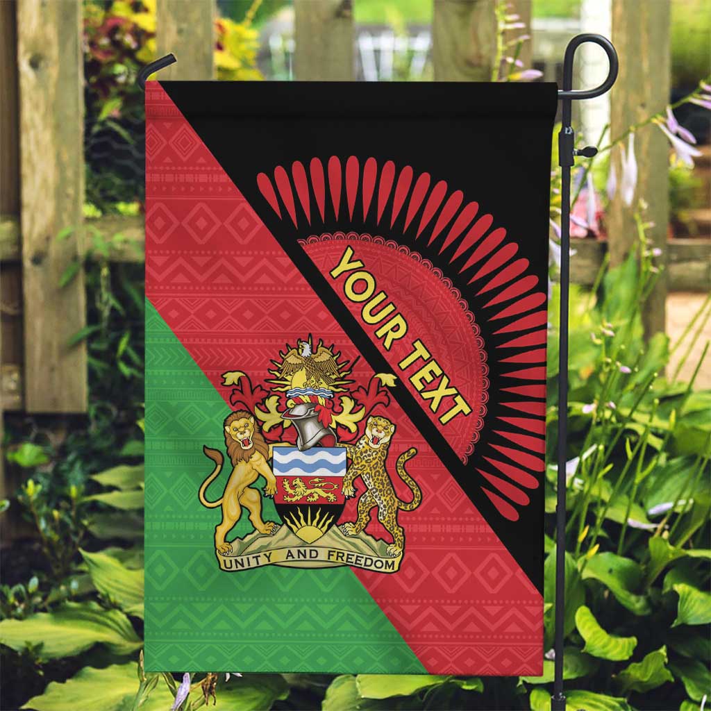 Personalised Malawi Garden Flag Coat Of Arms - Flag Style - Wonder Print Shop