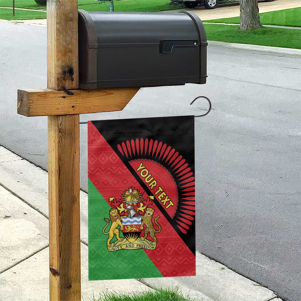 Personalised Malawi Garden Flag Coat Of Arms - Flag Style - Wonder Print Shop