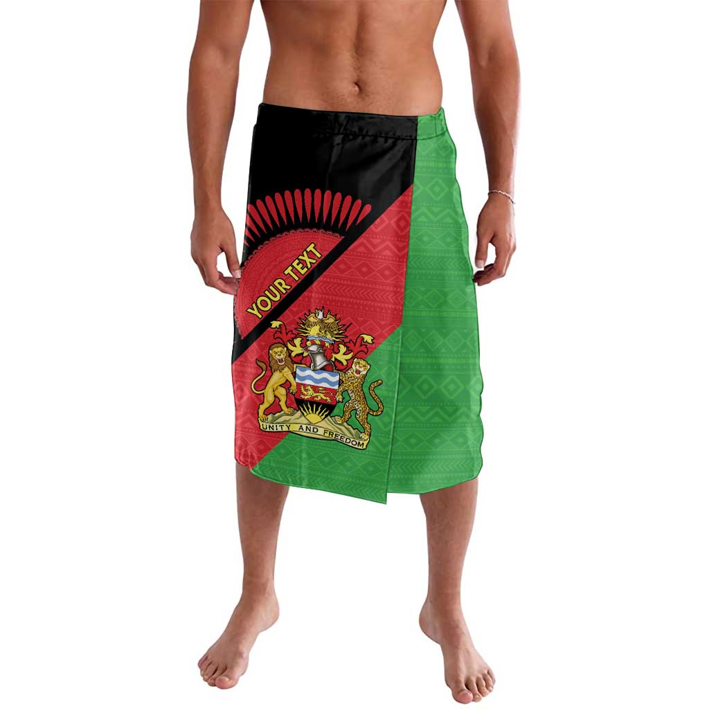 Personalised Malawi Lavalava Coat Of Arms - Flag Style - Wonder Print Shop