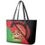 Personalised Malawi Leather Tote Bag Coat Of Arms - Flag Style