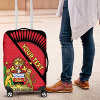 Personalised Malawi Luggage Cover Coat Of Arms - Flag Style - Wonder Print Shop