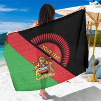 Personalised Malawi Sarong Coat Of Arms - Flag Style - Wonder Print Shop
