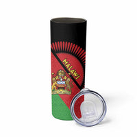 Personalised Malawi Skinny Tumbler Coat Of Arms - Flag Style - Wonder Print Shop