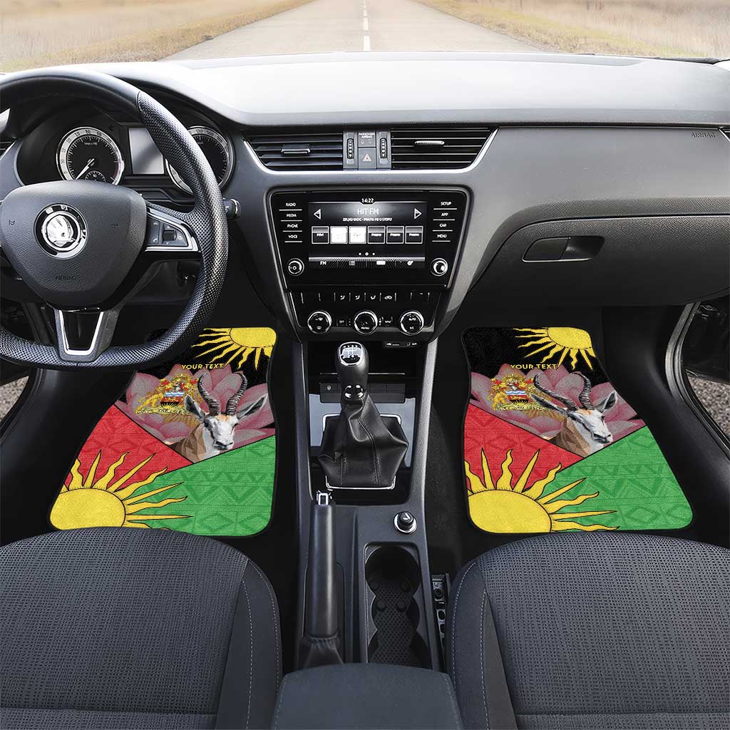 Personalised Malawi Thomsons Gazelle Car Mats Lotus - African Pattern - Wonder Print Shop