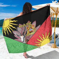 Personalised Malawi Thomsons Gazelle Sarong Lotus - African Pattern - Wonder Print Shop