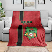Custom Malawi Football Blanket Go Flames