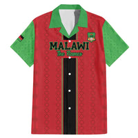Custom Malawi Football Family Matching Mermaid Dress and Hawaiian Shirt Go Flames - Wonder Print Shop