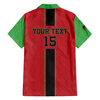 Custom Malawi Football Family Matching Tank Maxi Dress and Hawaiian Shirt Go Flames - Wonder Print Shop