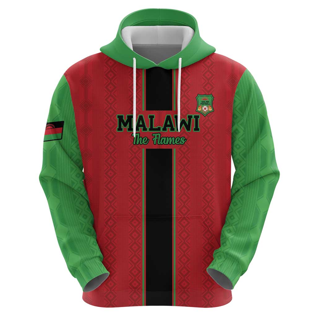 Custom Malawi Football Hoodie Go Flames - Wonder Print Shop