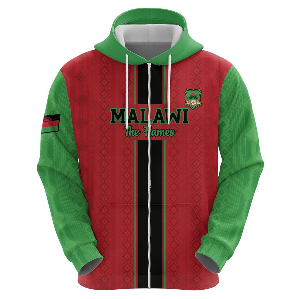 Custom Malawi Football Hoodie Go Flames - Wonder Print Shop