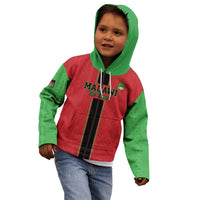 Custom Malawi Football Kid Hoodie Go Flames - Wonder Print Shop