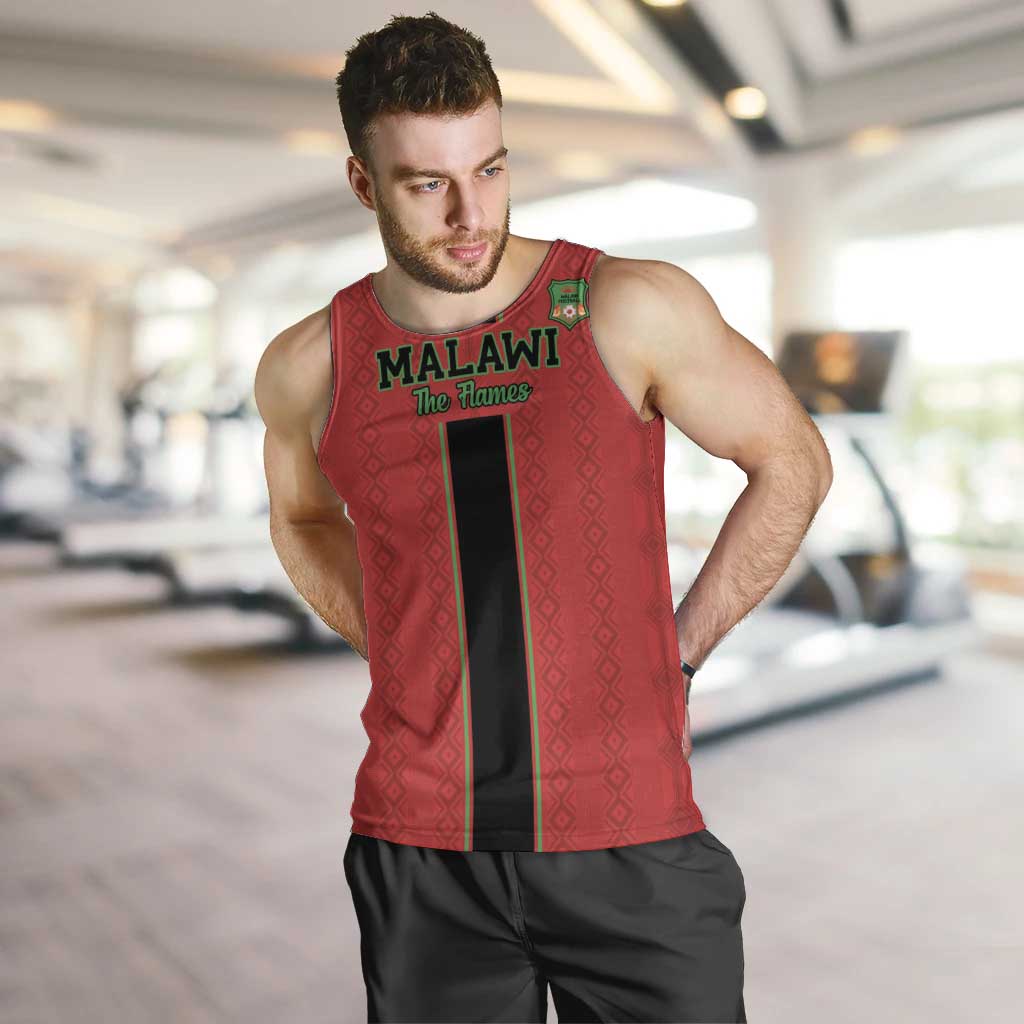 Custom Malawi Football Men Tank Top Go Flames - Wonder Print Shop