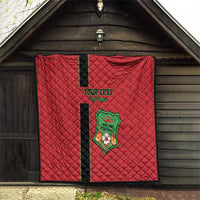 Custom Malawi Football Quilt Go Flames - Wonder Print Shop