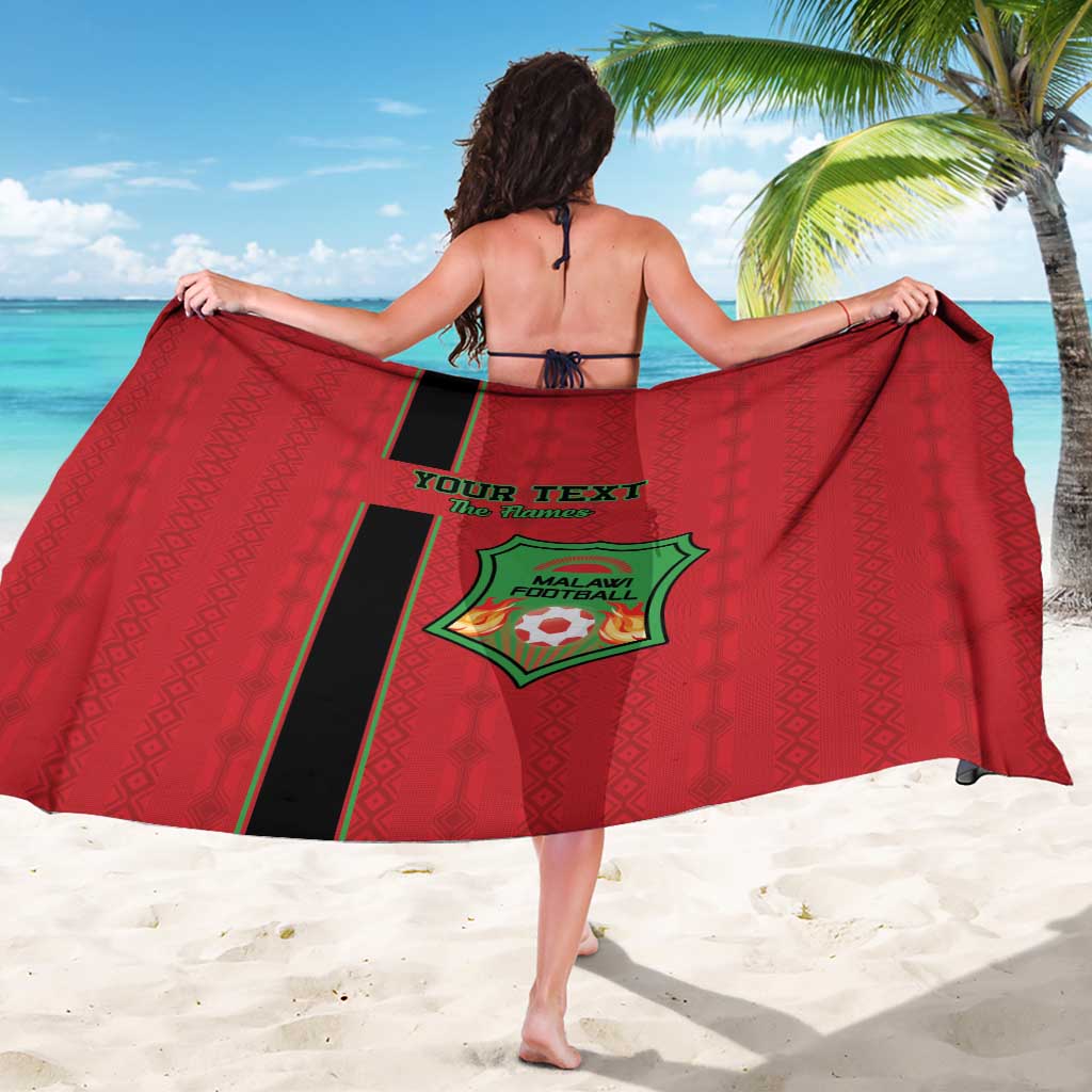 Custom Malawi Football Sarong Go Flames - Wonder Print Shop