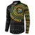 Personalised South Africa Button Sweatshirt African Tribal Pattern