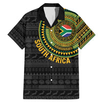 Personalised South Africa Family Matching Mermaid Dress and Hawaiian Shirt African Tribal Pattern