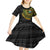 Personalised South Africa Kid Short Sleeve Dress African Tribal Pattern