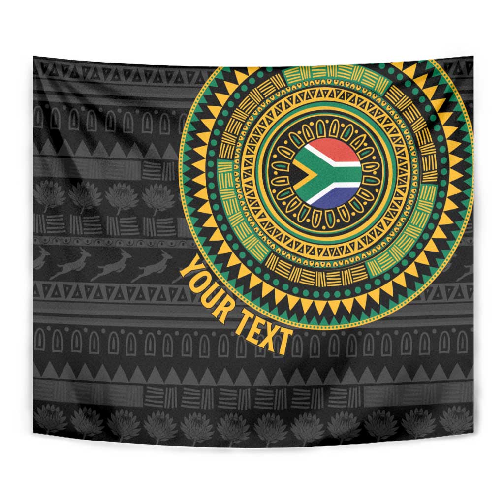 Personalised South Africa Tapestry African Tribal Pattern