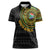 Personalised South Africa Women Polo Shirt African Tribal Pattern