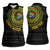 Personalised South Africa Women Sleeveless Polo Shirt African Tribal Pattern
