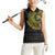 Personalised South Africa Women Sleeveless Polo Shirt African Tribal Pattern
