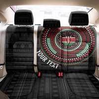 Personalised Kenya Back Car Seat Cover African Tribal Pattern