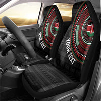 Personalised Kenya Car Seat Cover African Tribal Pattern