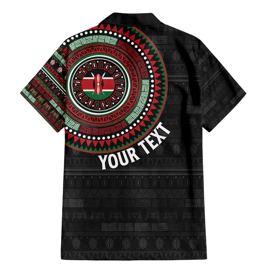 Personalised Kenya Family Matching Mermaid Dress and Hawaiian Shirt African Tribal Pattern