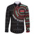 Personalised Kenya Family Matching Off The Shoulder Long Sleeve Dress and Hawaiian Shirt African Tribal Pattern
