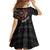 Personalised Kenya Family Matching Off Shoulder Short Dress and Hawaiian Shirt African Tribal Pattern