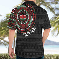 Personalised Kenya Hawaiian Shirt African Tribal Pattern