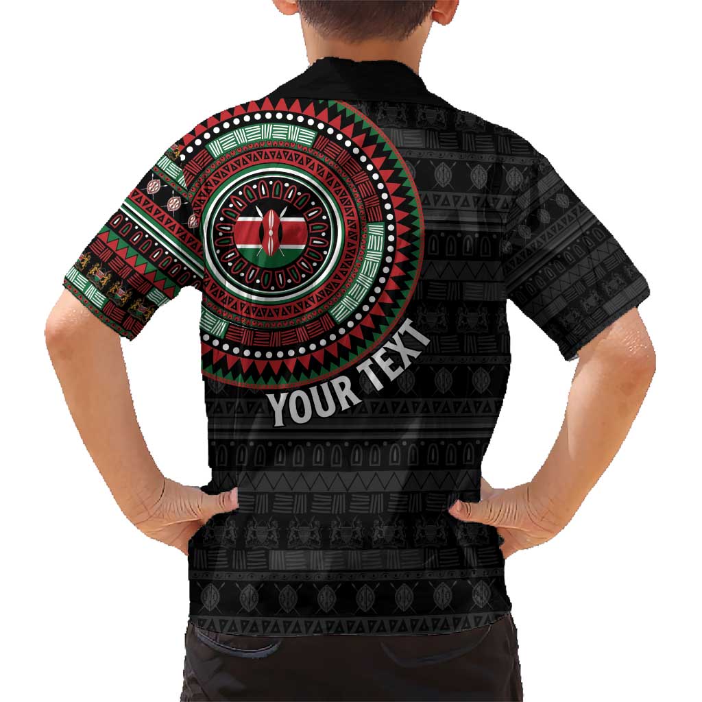 Personalised Kenya Hawaiian Shirt African Tribal Pattern