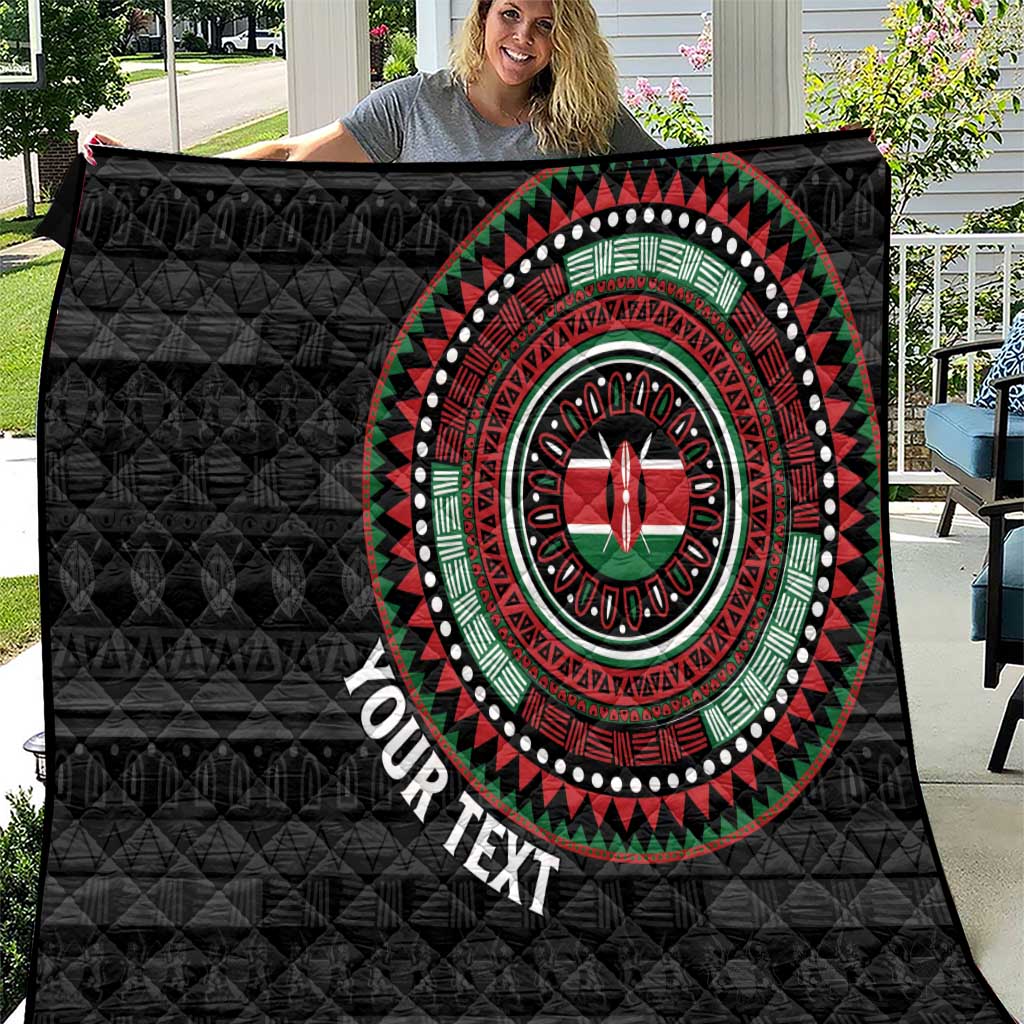 Personalised Kenya Quilt African Tribal Pattern