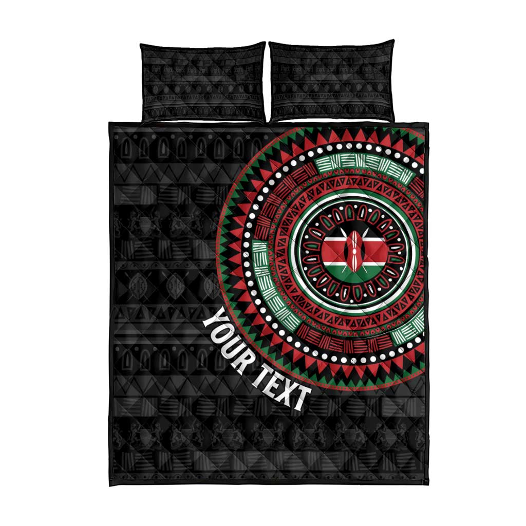 Personalised Kenya Quilt Bed Set African Tribal Pattern