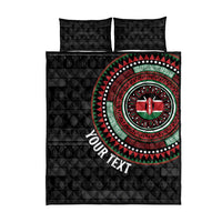 Personalised Kenya Quilt Bed Set African Tribal Pattern